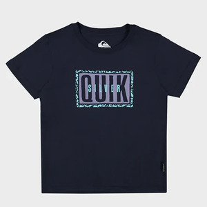 Quiksilver: Quiksilver Youth Static Box Tee - Dark Navy