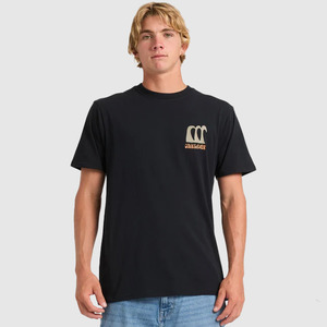 Quiksilver: Quiksilver Abstract Chaos Tee - Black