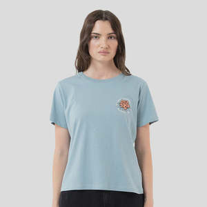 Santa Cruz Rosette Tower Ring Tee - Vintage Blue