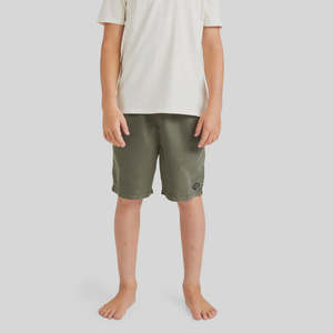 Boys: Billabong JNR All Day OVD Layback Shorts - Dark Military