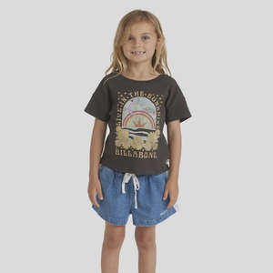 Billabong JNR Endless Summer Tee - Off Black