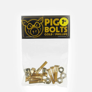 Pig Gold 1" Philips Bolts