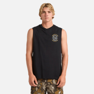 Quiksilver: Quiksilver Heavy Hooks Muscle - Black