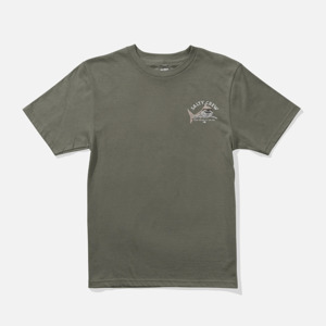 Salty Crew: Salty Crew Lurking Boys SS Tee - Dusty Olive
