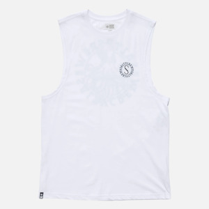 Salty Crew Tentacles Muscle Tank - White