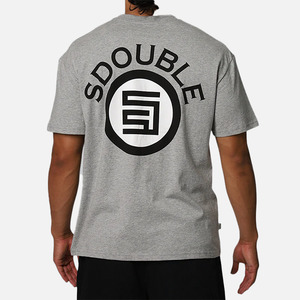 Latest: S-Double Arch Dot Tee - Grey Heather