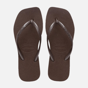 Havaianas Slim Square Solid - Dark Brown