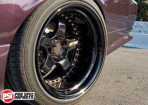 Work Meister S1 3P Centre Caps 'Plain Top' to suit all Nissan - Skylin&hellip;