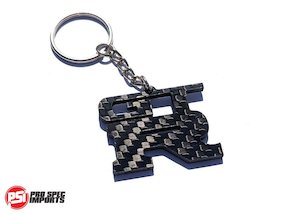 100% Carbon Fibre GTR Keychain
