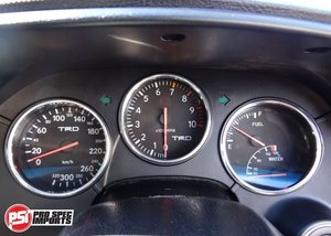 Supra Dash Ring Sets: Series 1 Supra Gauge Cluster 3pc Chrome Dash Ring Set - Years '93 to '96