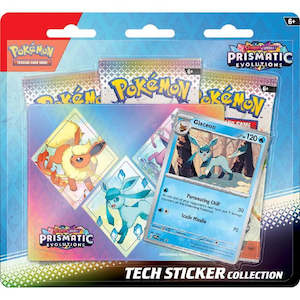 Collectables: Pokemon Scarlet & Violet Prismatic Evolutions Tech Sticker Blister