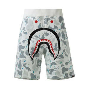 Shorts: BAPE Space Camo Shark Sweat Shorts