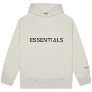 Hoodie: Fear of God Essentials Hoodie 'Oatmeal'