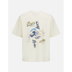Evisu: Evisu “The Great Wave” & Calligraphy T-Shirt