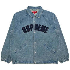 Supreme Arc Denim Coaches Jacket 'Washed Indigo'