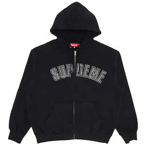 Supreme x B.B. Simon Zip Up Hooded Sweatshirt 'Black'