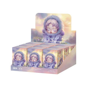 POP MART L'impressionnisme θSKULLPANDA Series Plush Doll Sealed Case (9 Blind Box)