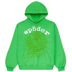 Clothing: Sp5der Legacy Hoodie 'Green'