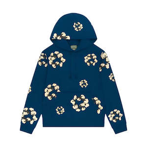 Denim Tears x Cactus Plant Flea Market Cactus Tears Wreath Hoodie 'Navy'