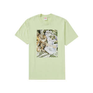T Shirts: Supreme Bling Tee 'Pale Mint'