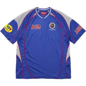 Supreme Piping Soccer Jersey 'Royal'