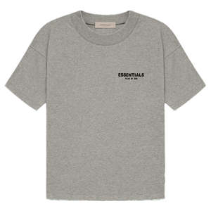 T Shirts: Fear of God Essentials Tee Shirt 'Dark Oatmeal'