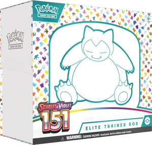 Collectables: Pokemon TCG Scarlet & Violet 151 Elite Trainer Box (Slight Tears)