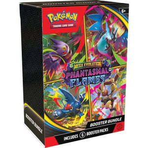 Collectables: Pokemon TCG: Mega Evolution Phantasmal Flames Booster Bundle