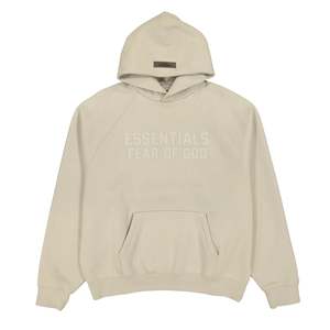 Clothing: Fear of God Essentials Pullover Hoodie 'Smoke'