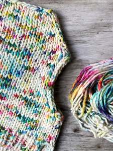 Frontpage: Bossy Lambswool 150g skein