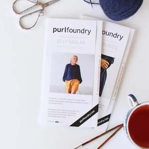 Patterns: Deep Raglan knitting pattern - PurlFoundry