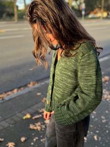 Untreated Yarns: Eva Cardigan kit