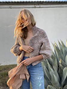 Untreated Yarns: Nanaimo Cardigan Yarn