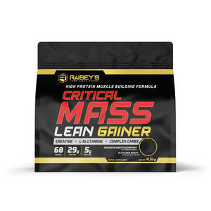 Raiseys: CRITICAL MASS Lean Gainer Protein 4.5kg