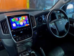 Car Stereo: Toyota Land Cruiser Compatible Wireless Apple Carplay / Android Auto Upgrade Kit