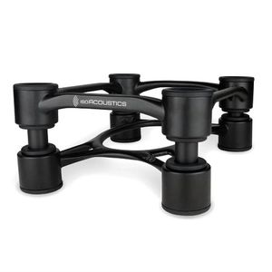 Audio: Iso Acoustics APERTA 200 Speaker Isolation Stands Black or Silver Alum