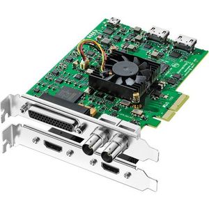 Capture/Streaming Devices: Blackmagic DeckLink Studio 4K Capture & Playback Card