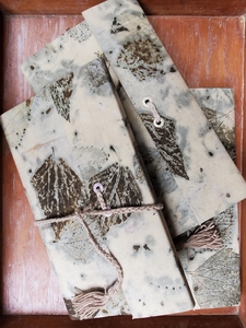 Products: Diaries - Eco-printed Silk Cover - Provenance – Crafting with Nature