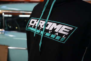 Chrome Teal Hoodie