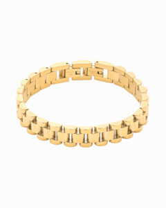 Bracelets: Link Bracelet Gold