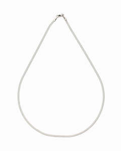 Super Fine Chain Necklace Silver