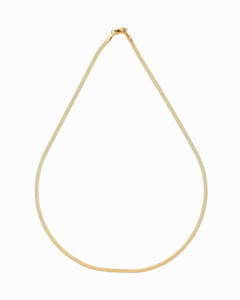 Super Fine Chain Necklace Gold