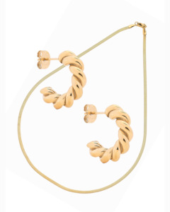 Gold: Petite Jewellery Set Gold