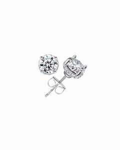 Earrings: Luminous Stud Earrings Silver
