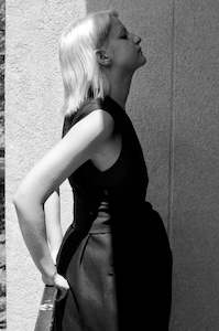 Yuka Tristan: Masami Long Vest - Black