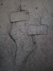 Rachel Long: Earrings With Austrian Paper Yarn