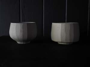 Hitoshi Morimoto: Shirahana Tea Bowl ver.1, ver.2