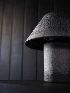 Raku Ceramic Lamp