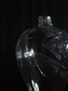 Glass Sculpture, 'Discontinuous' ver.5