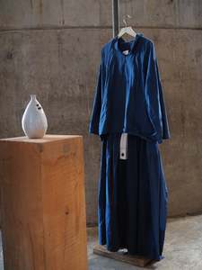 No waste shirt /  Pleated wrap skirt